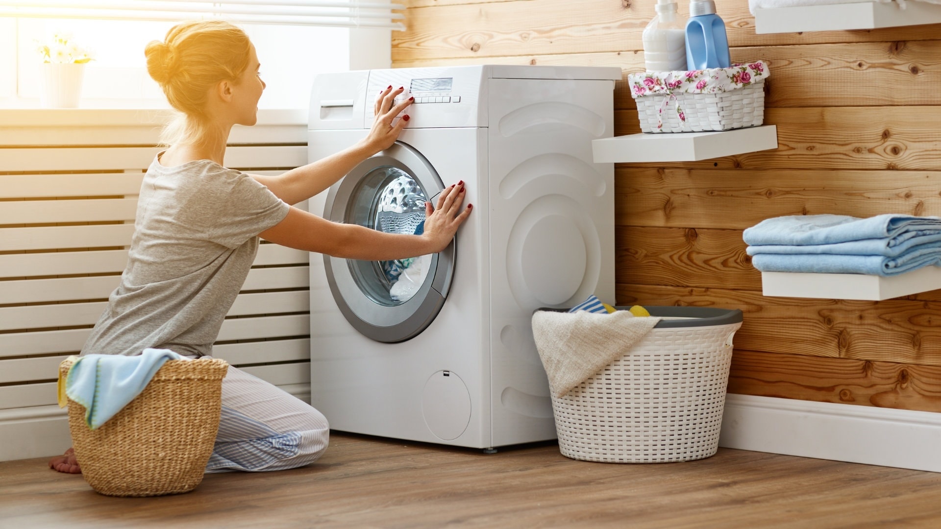 清洁洗衣机 Cleaning washing machines