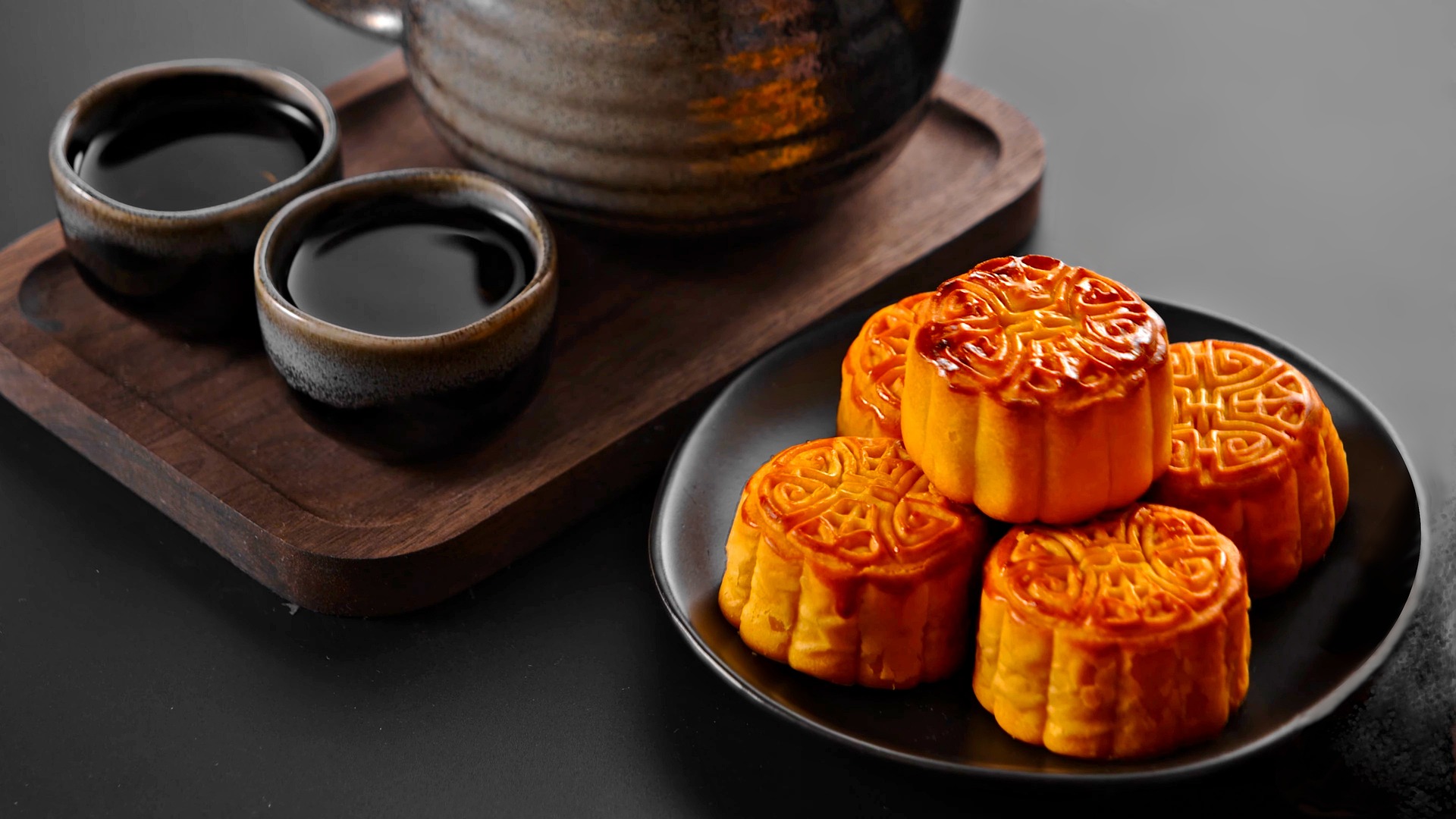 月饼 moon cake