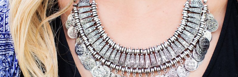 挑选项链 select necklace