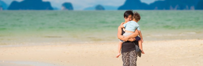 亲子出游 Parent child travel