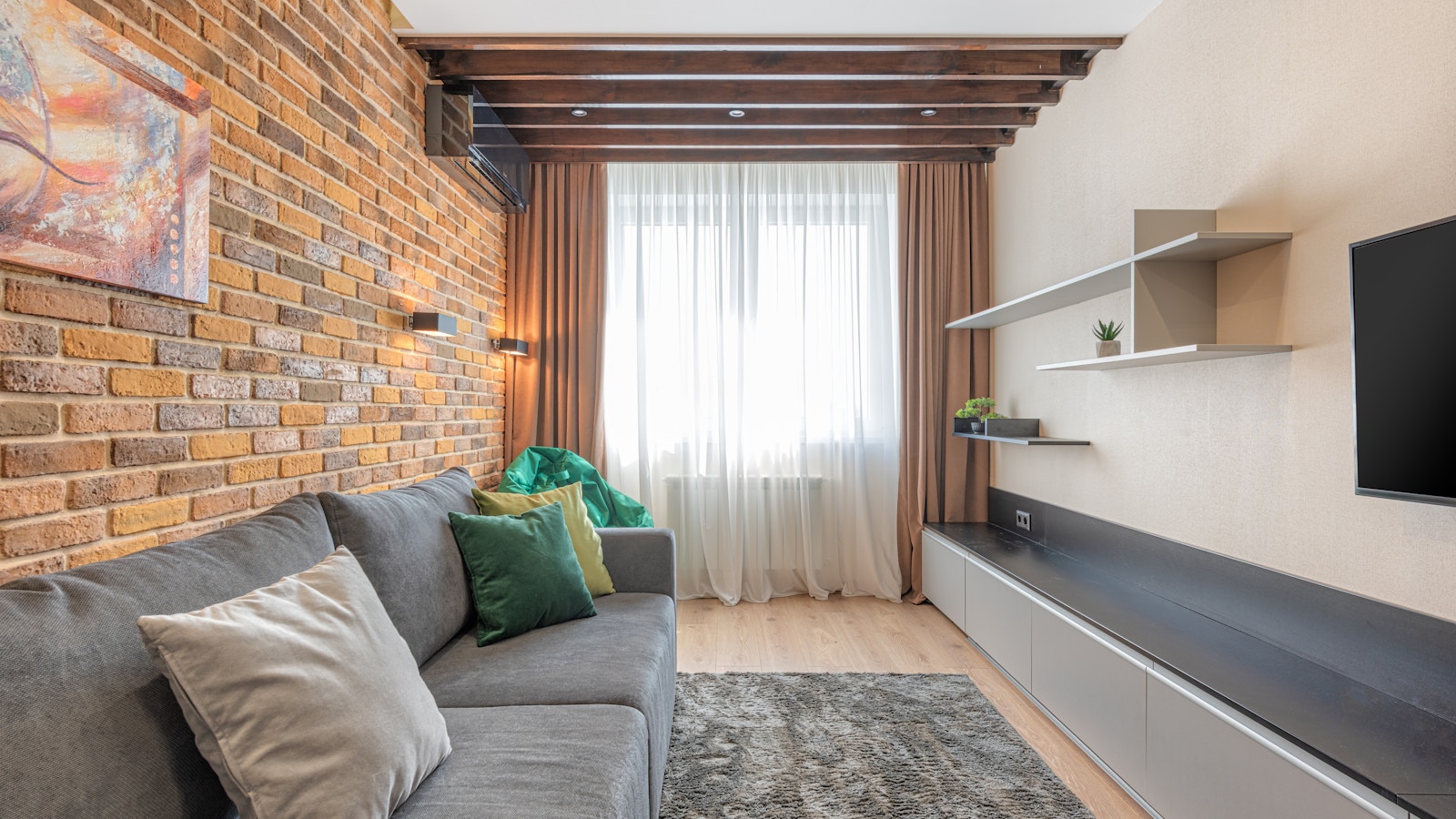 电动窗帘 Electric curtains