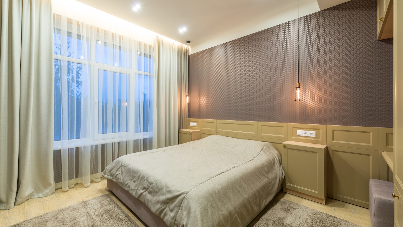 电动窗帘 Electric curtains